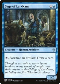 Sage of Lat-Nam, Dominaria