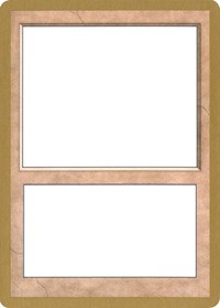 2001 World Championship Blank Card, World Championship Decks