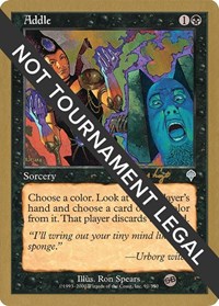 Addle - 2001 Tom van de Logt (INV) (SB), World Championship Decks