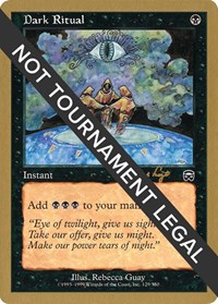 Dark Ritual - 2001 Tom van de Logt (MMQ), World Championship Decks