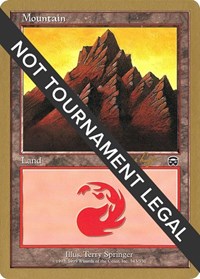Mountain (343) - 2001 Tom van de Logt (MMQ), World Championship Decks