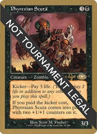 Phyrexian Scuta - 2001 Tom van de Logt (PLS), World Championship Decks
