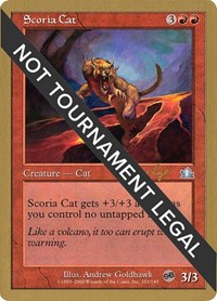 Scoria Cat - 2001 Tom van de Logt (PCY) (SB), World Championship Decks