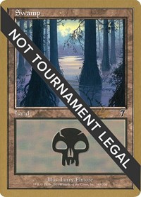 Swamp (348) - 2001 Tom van de Logt (7ED), World Championship Decks