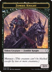 Zombie Knight Token, Dominaria