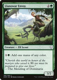 Llanowar Envoy, Dominaria