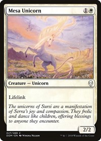 Mesa Unicorn, Dominaria