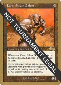 Karn, Silver Golem - 1999 Kai Budde (USG), World Championship Decks