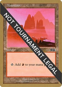 Mountain (346) - 1999 Kai Budde (USG), World Championship Decks