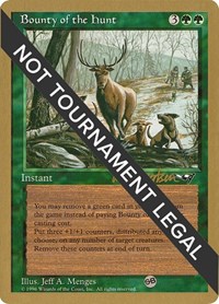 Bounty of the Hunt - 1997 Svend Geertsen (ALL), World Championship Decks