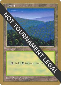 Forest (418) - 1997 Svend Geertsen (5ED), World Championship Decks