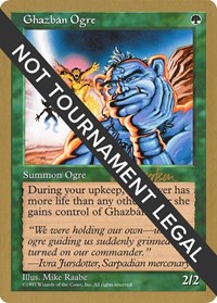 Ghazban Ogre - 1997 Svend Geertsen (5ED), World Championship Decks