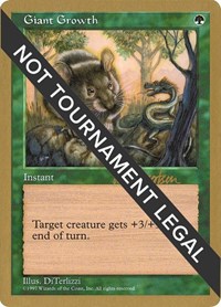Giant Growth - 1997 Svend Geertsen (5ED), World Championship Decks