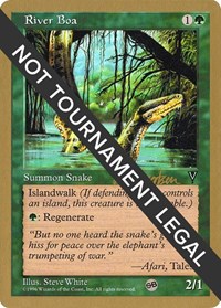 River Boa - 1997 Svend Geertsen (VIS) (SB), World Championship Decks
