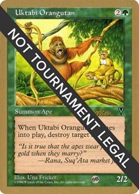 Uktabi Orangutan - 1997 Svend Geertsen (VIS) (SB), World Championship Decks