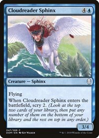 Cloudreader Sphinx, Dominaria
