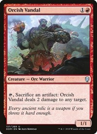 Orcish Vandal, Dominaria