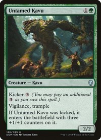 Untamed Kavu, Dominaria