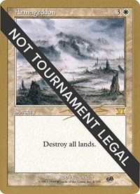 Armageddon - 2000 Nicolas Labarre (6ED) (SB), World Championship Decks