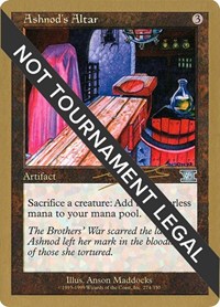 Ashnod's Altar - 2000 Nicolas Labarre (6ED), World Championship Decks