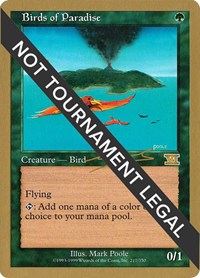 Birds of Paradise - 2000 Nicolas Labarre (6ED), World Championship Decks