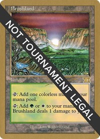 Brushland - 2000 Nicolas Labarre (6ED), World Championship Decks
