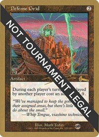 Defense Grid - 2000 Nicolas Labarre (ULG) (SB), World Championship Decks