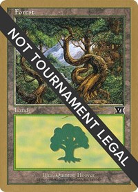 Forest (347) - 2000 Nicolas Labarre (6ED), World Championship Decks