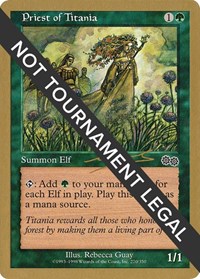 Priest of Titania - 2000 Nicolas Labarre (USG), World Championship Decks