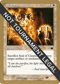 Seal of Cleansing - 2000 Nicolas Labarre (NMS) (SB), World Championship Decks