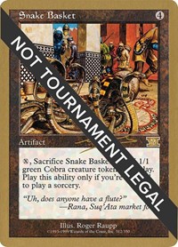 Snake Basket - 2000 Nicolas Labarre (6ED), World Championship Decks