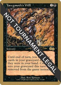 Yawgmoth's Will - 2000 Nicolas Labarre (USG), World Championship Decks