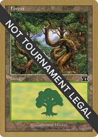 Forest (347) - 2000 Janosch Kuhn (6ED), World Championship Decks