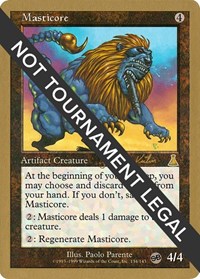 Masticore - 2000 Janosch Kuhn (UDS) (SB), World Championship Decks