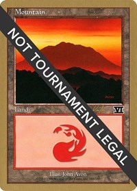Mountain (343) - 2000 Janosch Kuhn (6ED), World Championship Decks