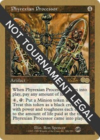 Phyrexian Processor - 2000 Janosch Kuhn (USG) (SB), World Championship Decks