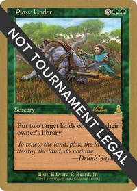 Plow Under - 2000 Janosch Kuhn (UDS), World Championship Decks