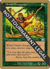 Uktabi Orangutan - 2000 Janosch Kuhn (6ED) (SB), World Championship Decks