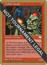 Goblin Vandal - 1998 Ben Rubin (WTH), World Championship Decks