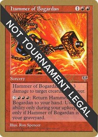 Hammer of Bogardan - 1998 Ben Rubin (MIR), World Championship Decks