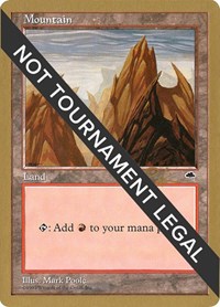 Mountain (Vertical) - 1998 Ben Rubin (TMP), World Championship Decks