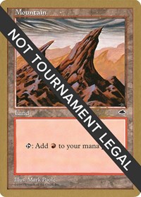 Mountain (Right) - 1998 Ben Rubin (TMP), World Championship Decks