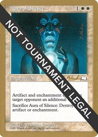 Aura of Silence - 1998 Brian Hacker (WTH), World Championship Decks
