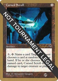 Cursed Scroll - 1998 Brian Hacker (TMP) (SB), World Championship Decks