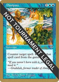Dissipate - 1998 Randy Buehler (MIR), World Championship Decks
