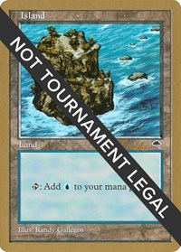 Island (Rocky Path) - 1998 Randy Buehler (TMP), World Championship Decks