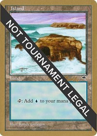Island (Crashing Waves) - 1998 Randy Buehler (TMP), World Championship Decks