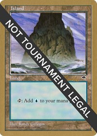 Island (Spire) - 1998 Randy Buehler (TMP), World Championship Decks
