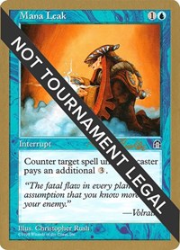 Mana Leak - 1998 Randy Buehler (STH), World Championship Decks