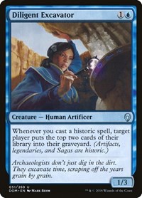 Diligent Excavator, Dominaria